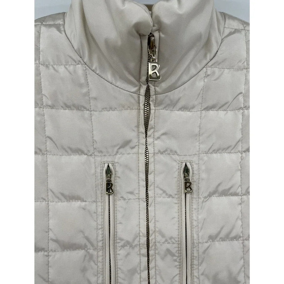 Bogner Women's Size Small Goose Down Puffer Jacket Goan Thylmann Ivory - Picture 16 of 16
